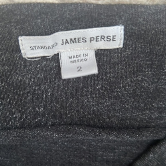 STANDARD James Perse long sleeve cowl top in charcoal grey 
Size 2/ small-medium - Picture 3 of 15